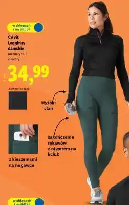 Lidl Crivit Legginsy damskie oferta