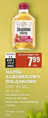 Biedronka NAPÓJ ALKOHOLOWY ŻOŁĄDKOWA oferta