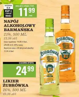 Biedronka NAPÓJ ALKOHOLOWY BARMAŃSKA oferta