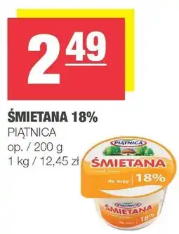 Spar Śmietana 18% Piątnica oferta
