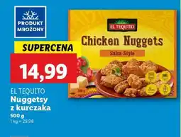 Lidl EL TEQUITO Nuggetsy z kurczaka oferta