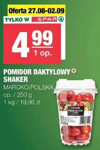 Spar Pomidor daktylowy Shaker SPAR oferta