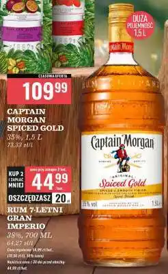 Biedronka Captain Morgan Spiced Gold oferta