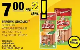 Spar Parówki Sokoliki Sokołów oferta