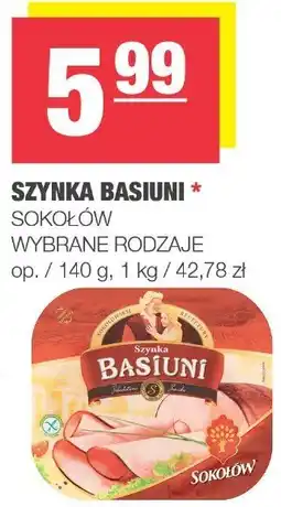 Spar Szynka Basiuni Sokołów oferta