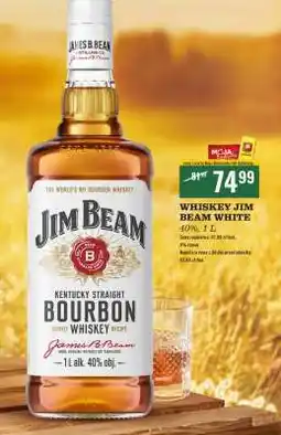 Biedronka WHISKEY JIM BEAM WHITE oferta
