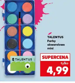 Kaufland Farby akwarelowe Talentus oferta