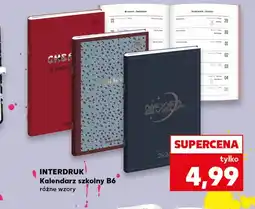 Kaufland Kalendarz szkolny Interdruk oferta