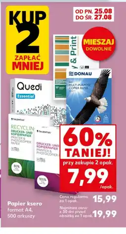 Kaufland Papier ksero Talentus oferta
