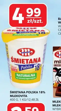 Top Market Smietana Polska 18% Mlekovita oferta