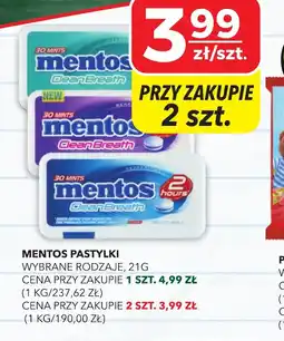 Top Market Mentos pastylki oferta