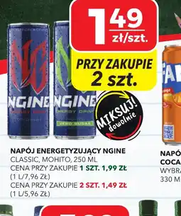 Top Market Napój energetyzujący Ngine oferta