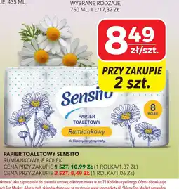 Top Market Papier toaletowy Sensito oferta