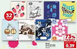 Kaufland Zeszyt BTS A5 32 kartki oferta