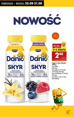 Biedronka Jogurt skyr wanilia Danone Danio oferta