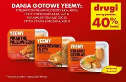 Biedronka Frytki z fileta kurczaka Yeemy oferta