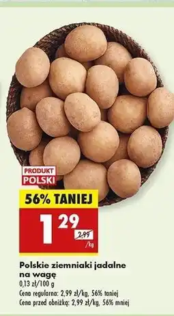 Biedronka Ziemniaki polskie oferta