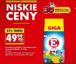 Biedronka Proszek do kolorowych i ciemnych tkanin E oferta