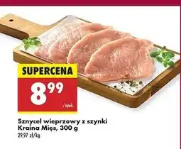 Biedronka Sznycel wieprzowy z szynki Kraina Mięs oferta