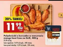 Biedronka Polędwiczki z kurczaka marynata mango lassi Czas Na Grill oferta