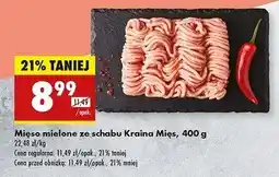 Biedronka Mięso mielone ze schabu Kraina Mięs oferta