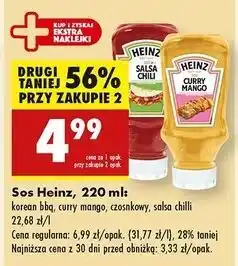 Biedronka Sos salsa chilli Heinz oferta