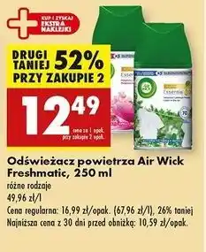 Biedronka Wkład świeżość letniego poranka Air Wick Freshmatic Life Scents oferta
