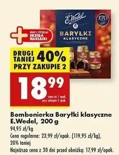 Biedronka Bombonierka E. Wedel Baryłki oferta
