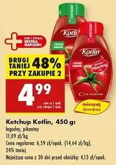 Biedronka Ketchup pikantny Kotlin oferta