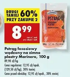 Biedronka Pstrąg tęczowy łososiowy wędzony Marinero oferta