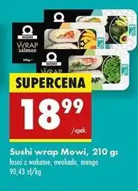 Biedronka Wrapy z łososiem mango Mowi oferta