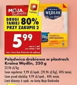 Biedronka Polędwica drobiowa Kraina Wędlin oferta