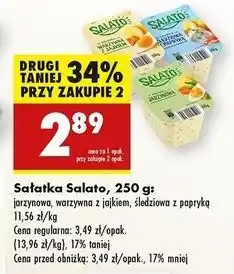 Biedronka Sałatka śledziowa z papryką Salato oferta