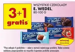 Biedronka Czekolada mocno gorzka 80% E. Wedel oferta