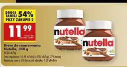 Biedronka Krem czekoladowo-orzechowy Nutella oferta