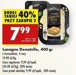 Biedronka Lasagne cztery sery Donatello oferta