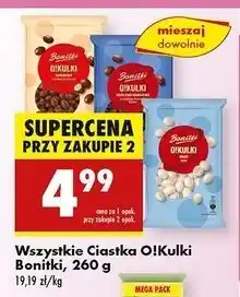 Biedronka Kulki w białej czekoladzie Bonitki oferta