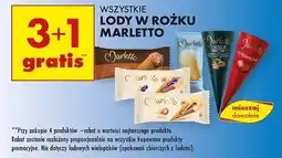 Biedronka Lody plombir Marletto oferta
