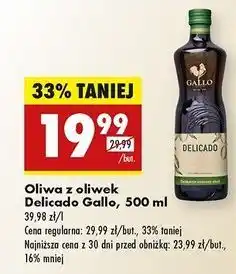 Biedronka Oliwa delicado Gallo oferta