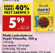 Biedronka Płatki hopki Vitanella oferta