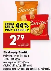 Biedronka Biszkopty duo Bonitki oferta