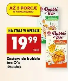 Biedronka Zestaw do bubble tea passion fruit oferta
