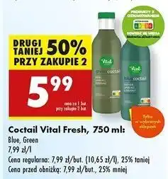 Biedronka Coctail green Vital Fresh oferta
