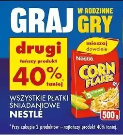 Biedronka Płatki śniadaniowe Corn Flakes (Nestle) oferta