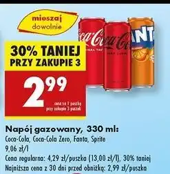 Biedronka Napój Sprite oferta