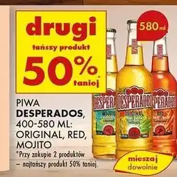 Biedronka Piwo Desperados Mojito oferta