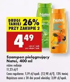 Biedronka Szampon do włosów Natei 7 Herbs oferta
