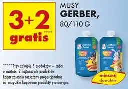 Biedronka Mus dla dzieci garden fruits Gerber Junior oferta