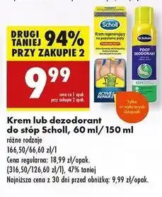 Biedronka Dezodorant do stóp Scholl Fresh Step oferta