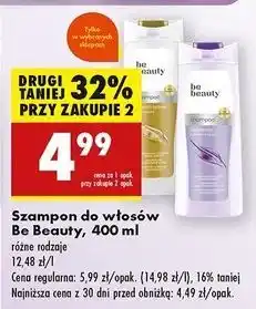 Biedronka Szampon do włosów hialuronic Be Beauty oferta